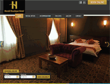 Tablet Screenshot of herald-hotel.com